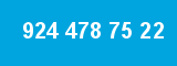 924 478 75 22 924 478 75 22